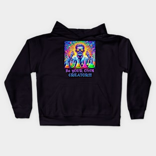 psychedelic chemist Kids Hoodie